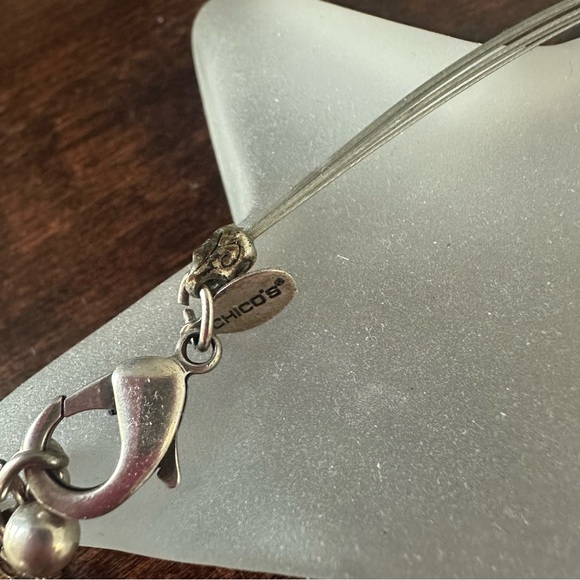 NWT Chicos necklace & earring set - Picture 6 of 9